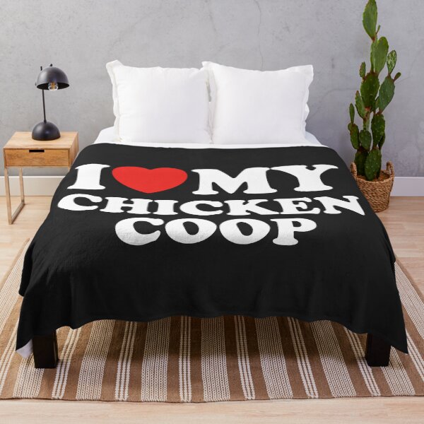 Item preview, I Love My Chicken Coop designed and sold by shitpostee.