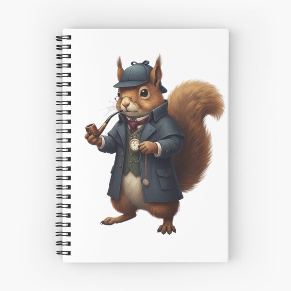 Item preview, The Squirrel Detective: Vintage Sherlock Holmes Style Illustration designed and sold by CHRIST5000.