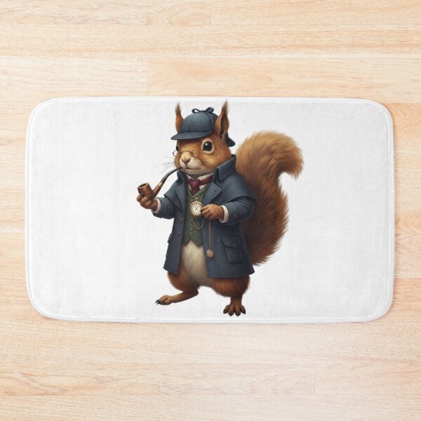 Item preview, The Squirrel Detective: Vintage Sherlock Holmes Style Illustration designed and sold by CHRIST5000.