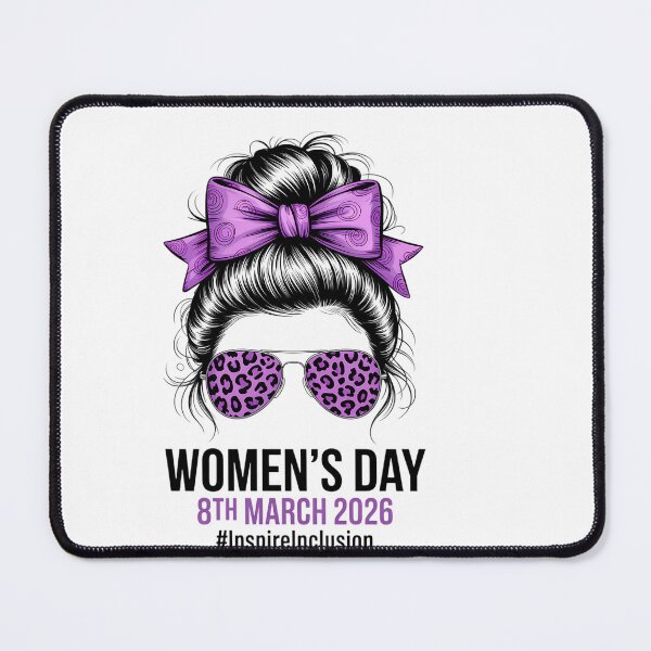 Item preview, International Women_s Day Messy Bun designed and sold by sterabamineh.