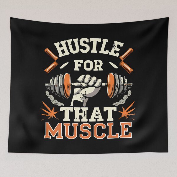 Item preview, Hustle for That Muscle designed and sold by rodrickusilene.