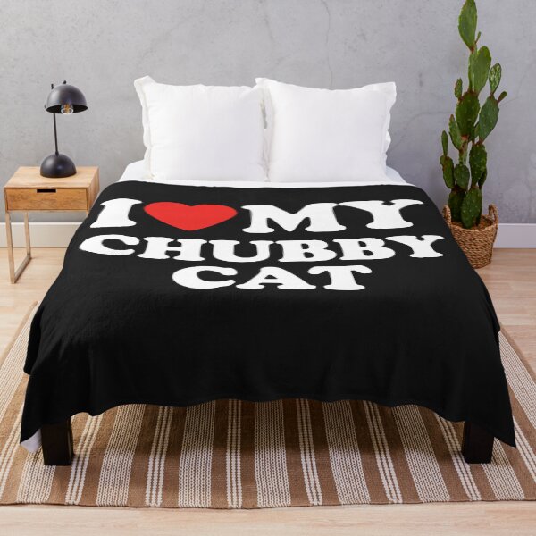 Item preview, I Love My Chubby Cat designed and sold by shitpostee.