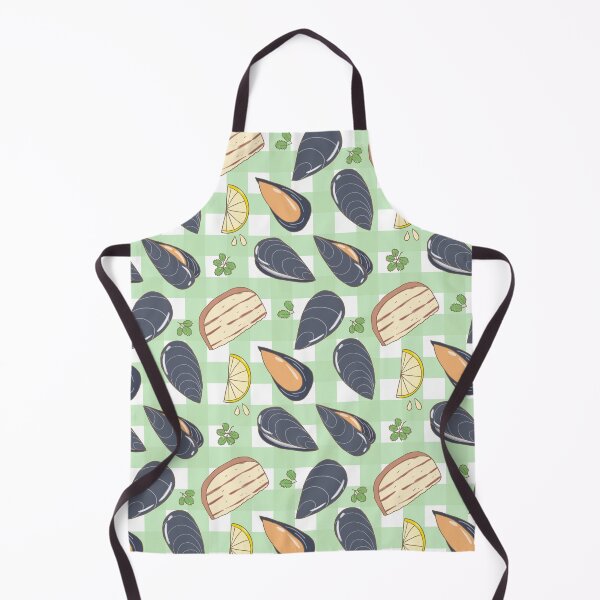 Item preview, Mussels and harbs with ciabatta bread (green) designed and sold by HarunaMcDesigns.