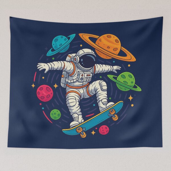 Item preview, Galactic Kickflip In Starry Breeze designed and sold by iamdesigns14.