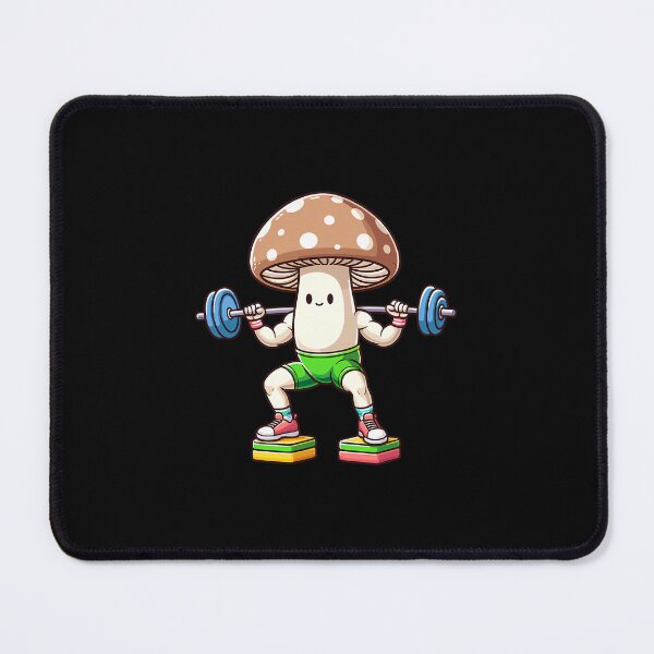 Item preview, Mushroom Muscles — Pumping Iron designed and sold by rodrickusilene.