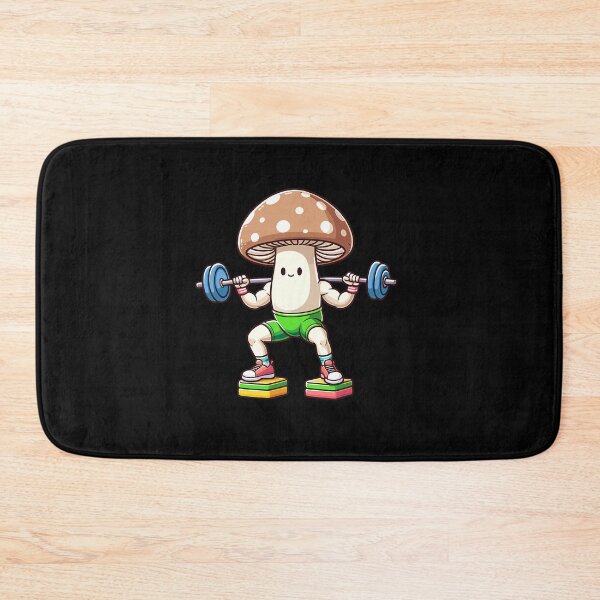 Item preview, Mushroom Muscles — Pumping Iron designed and sold by rodrickusilene.