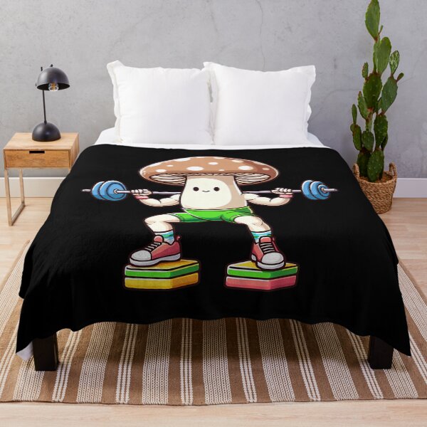 Item preview, Mushroom Muscles — Pumping Iron designed and sold by rodrickusilene.