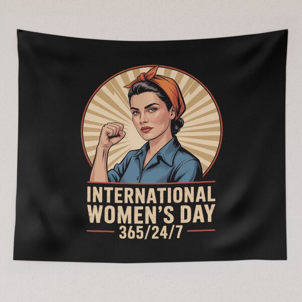 Item preview, International Womens Day 8 March Support designed and sold by tiekanamac.