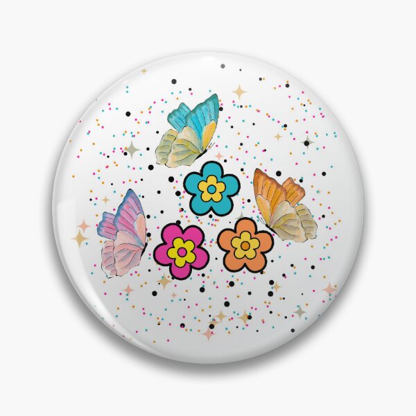 Item preview, "Springtime Sparkles and Flutter Friends" designed and sold by MayaMaliStudio.