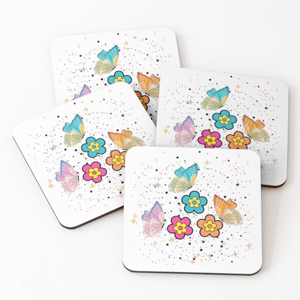 Item preview, "Springtime Sparkles and Flutter Friends" designed and sold by MayaMaliStudio.