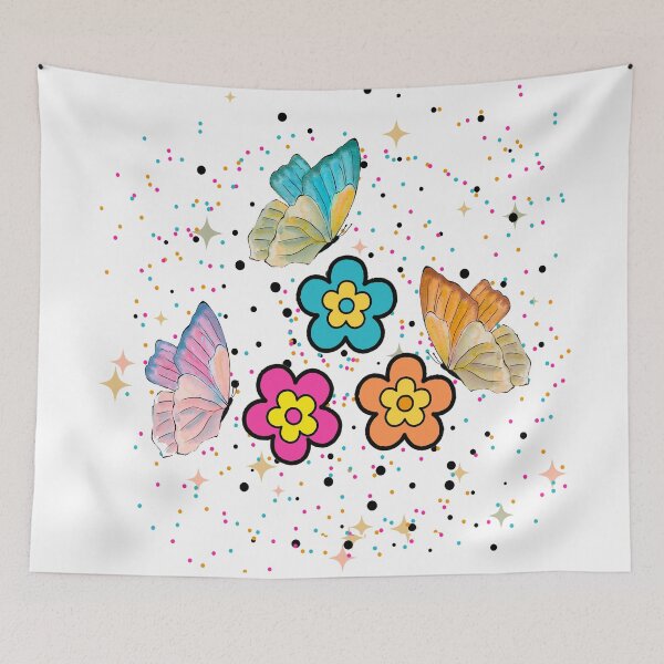 Item preview, "Springtime Sparkles and Flutter Friends" designed and sold by MayaMaliStudio.