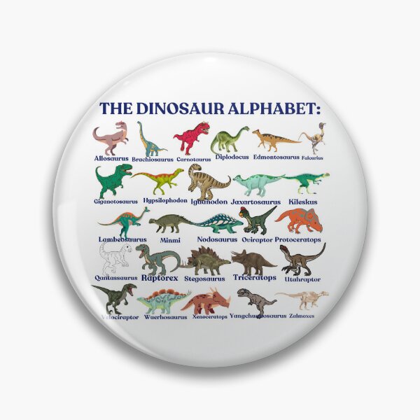 Item preview, The Dinosaurs Alphabet, dinosaurs, paleontology and science designed and sold by NoetherSym.