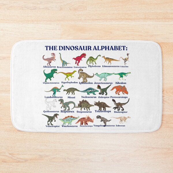 Item preview, The Dinosaurs Alphabet, dinosaurs, paleontology and science designed and sold by NoetherSym.