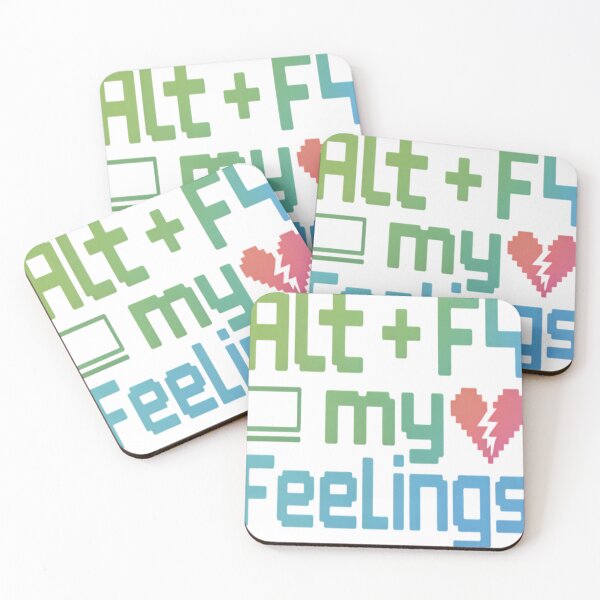 Item preview, ALT + F4 My Feelings – Funny Developer Sarcasm T-Shirt designed and sold by RMTrendy.