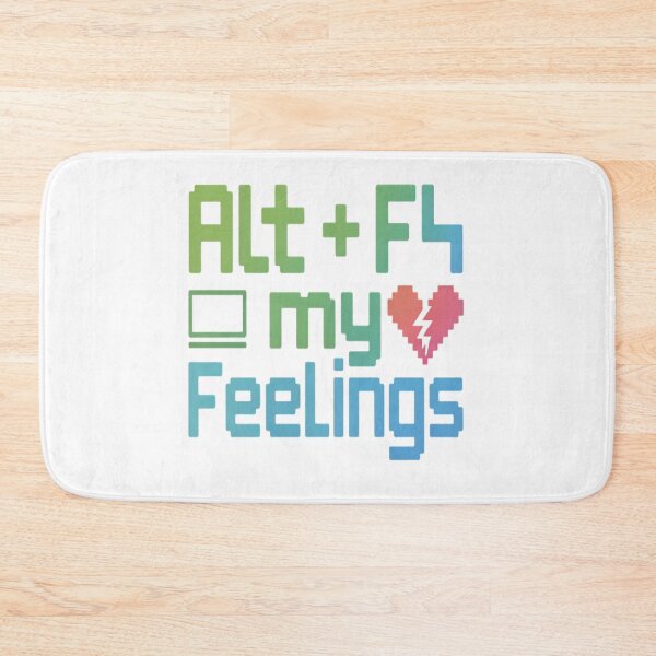 Item preview, ALT + F4 My Feelings – Funny Developer Sarcasm T-Shirt designed and sold by RMTrendy.