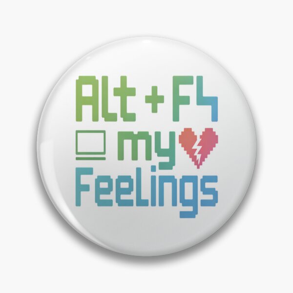 Item preview, ALT + F4 My Feelings – Funny Developer Sarcasm T-Shirt designed and sold by RMTrendy.