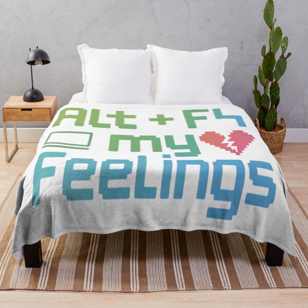 Item preview, ALT + F4 My Feelings – Funny Developer Sarcasm T-Shirt designed and sold by RMTrendy.