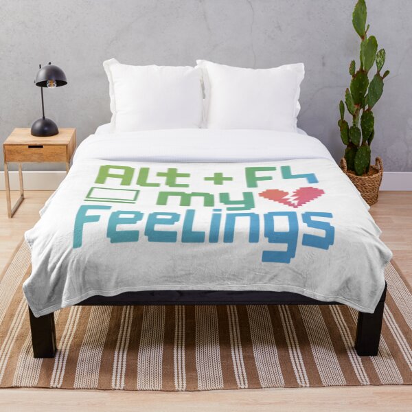 Item preview, ALT + F4 My Feelings – Funny Developer Sarcasm T-Shirt designed and sold by RMTrendy.