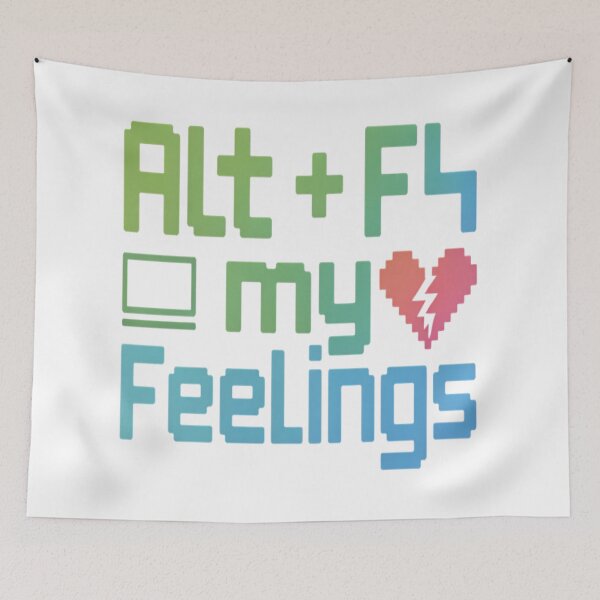 Item preview, ALT + F4 My Feelings – Funny Developer Sarcasm T-Shirt designed and sold by RMTrendy.