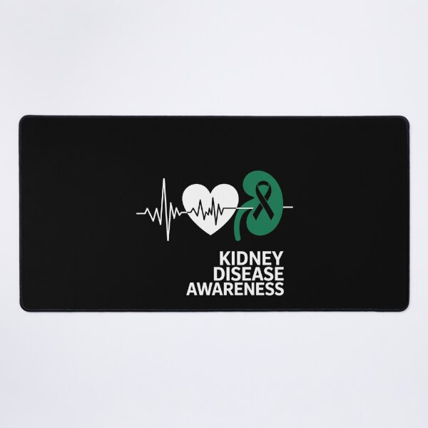 Item preview, Kidney Disease Awareness Heartbeat Transplant Organ Donor designed and sold by tiekanamac.