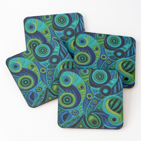 Item preview,  Aboriginal Art Print - Dot Painting designed and sold by ArtbyEricG.