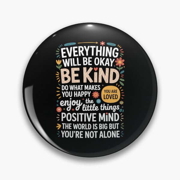 Item preview, Kind Mental Health Kindness Self Love designed and sold by tiekanamac.