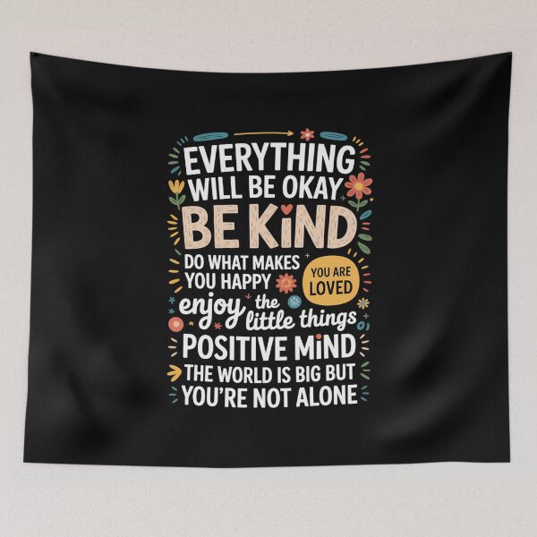 Item preview, Kind Mental Health Kindness Self Love designed and sold by tiekanamac.