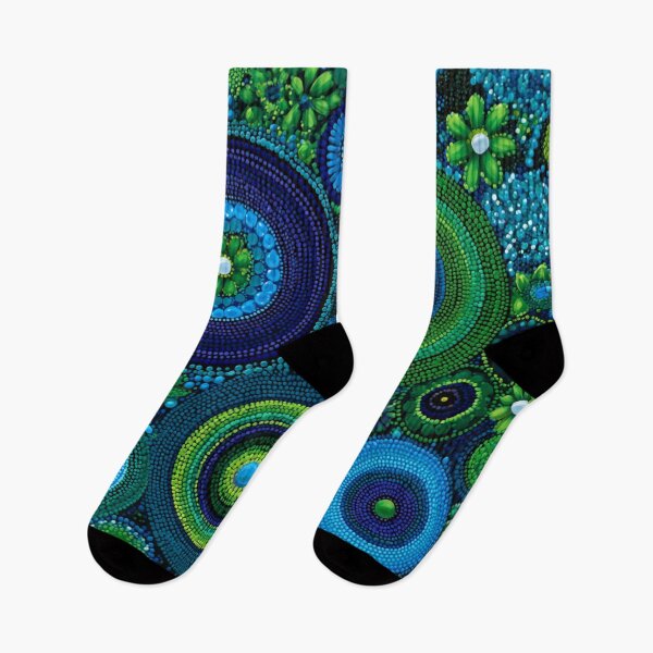 Item preview, Aboriginal Art Print - Dot Painting designed and sold by ArtbyEricG.