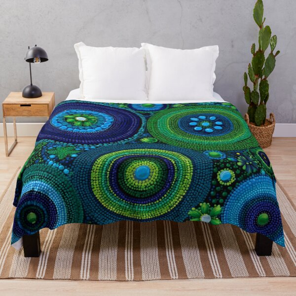 Item preview, Aboriginal Art Print - Dot Painting designed and sold by ArtbyEricG.