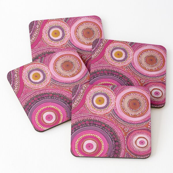 Item preview, Aboriginal Art Print - Dot Painting designed and sold by ArtbyEricG.
