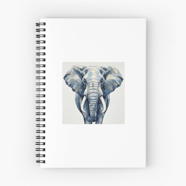 Item preview, Retrato minimalista de elefante designed and sold by mayatA-rt.
