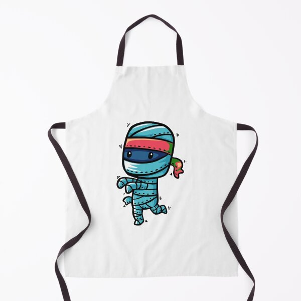 Item preview, Cute Ninja Mummy Cartoon – Kawaii Halloween Character designed and sold by Horrify.
