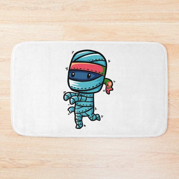 Item preview, Cute Ninja Mummy Cartoon – Kawaii Halloween Character designed and sold by Horrify.