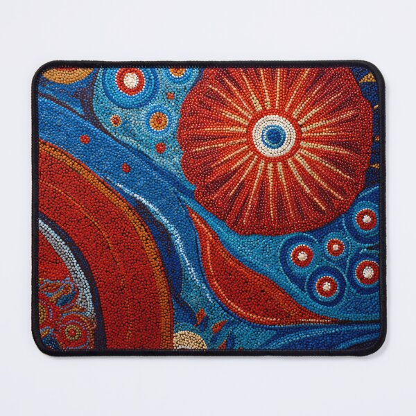 Item preview, Aboriginal Art Print - Dot Painting designed and sold by ArtbyEricG.
