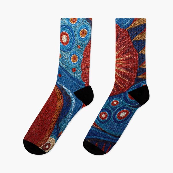 Item preview, Aboriginal Art Print - Dot Painting designed and sold by ArtbyEricG.