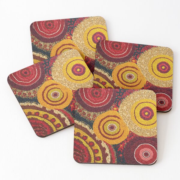 Item preview, Aboriginal Art Print - Dot Painting designed and sold by ArtbyEricG.