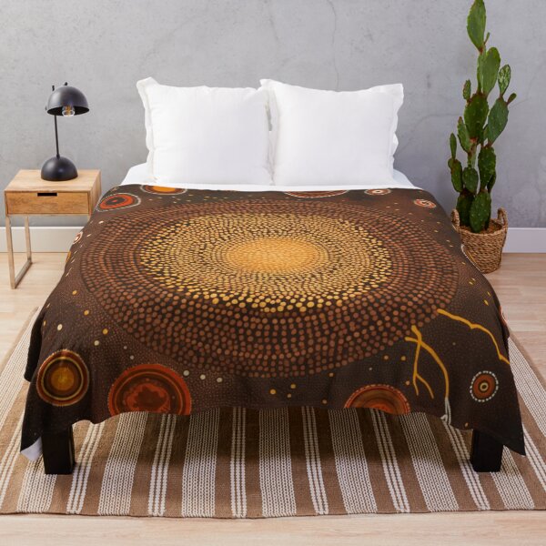 Item preview, Aboriginal Art Print - Dot Painting designed and sold by ArtbyEricG.