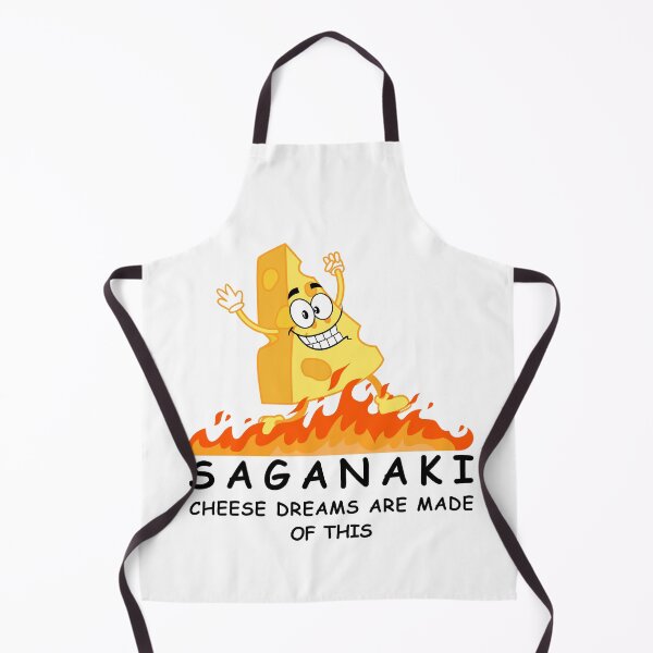 Item preview, Saganaki - Greece greek food funny design designed and sold by wholigans.