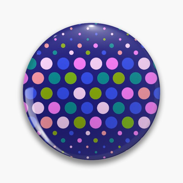 Item preview, Dotwave Colorful Polka Dot on Blue designed and sold by POLKAIWERX.