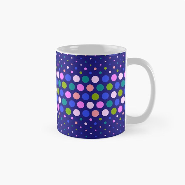Item preview, Dotwave Colorful Polka Dot on Blue designed and sold by POLKAIWERX.