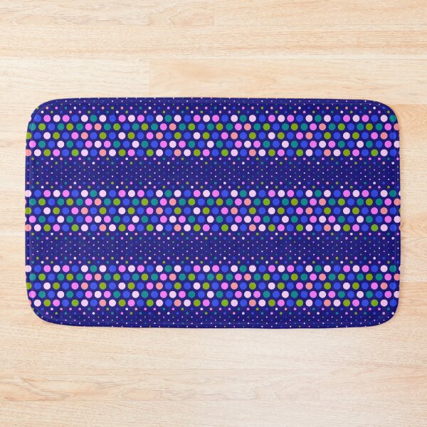 Item preview, Dotwave Colorful Polka Dot on Blue designed and sold by POLKAIWERX.