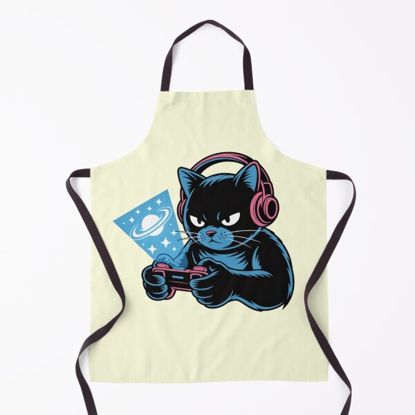 Item preview, Serious Gamer Cat with Holographic Projector designed and sold by Mr-wow.