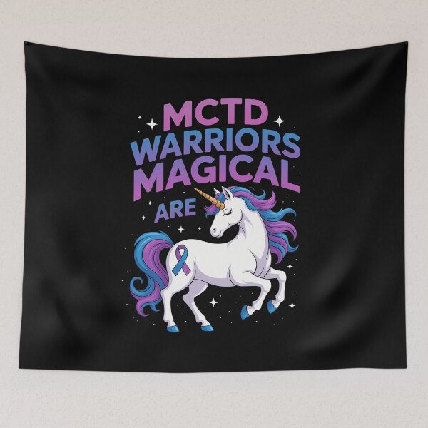 Item preview, Mixed Connective Tissue Disease Unicorn Lovers designed and sold by tiekanamac.