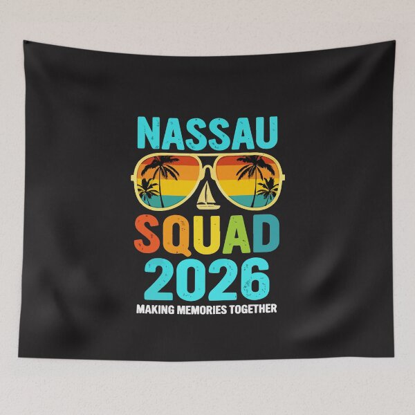 Item preview, Nassau Squad 2026 Retro Family Cruise Matching Design designed and sold by kiralynstration.