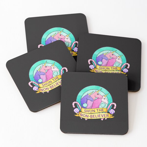 Item preview, Shun The Non Believer Pastel Unicorn Meme designed and sold by kiralynstration.