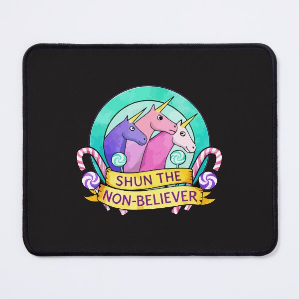 Item preview, Shun The Non Believer Pastel Unicorn Meme designed and sold by kiralynstration.