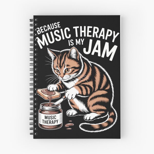 Item preview, Music Therapy Musical Therapist Cat Lovers designed and sold by tiekanamac.