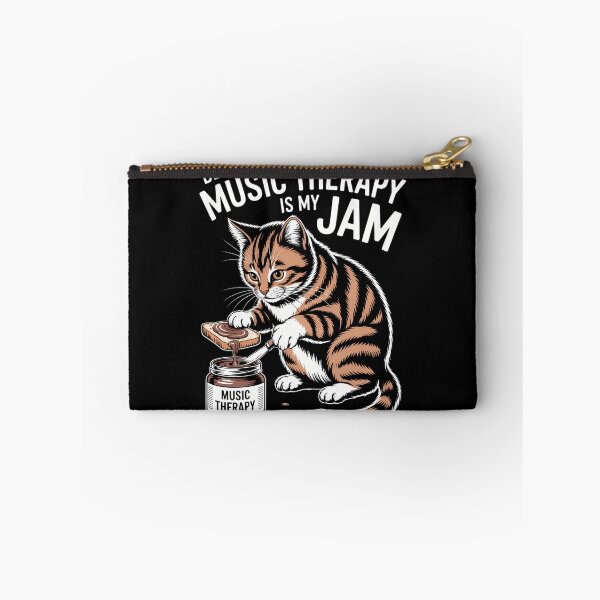 Item preview, Music Therapy Musical Therapist Cat Lovers designed and sold by tiekanamac.