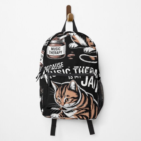 Item preview, Music Therapy Musical Therapist Cat Lovers designed and sold by tiekanamac.