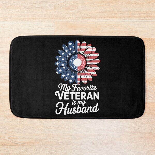 Item preview, My Favorite Veteran is My Husband American Flag designed and sold by tiekanamac.